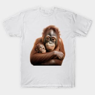 Sweetest Orangutan mother T-Shirt